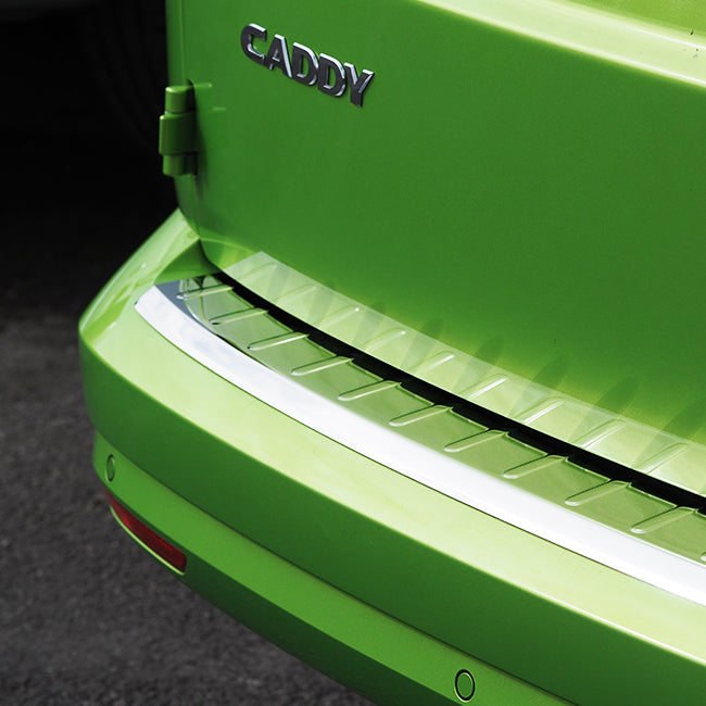 Rear Bumper Protector For VW Caddy Stainless Steel VANX GmbH
