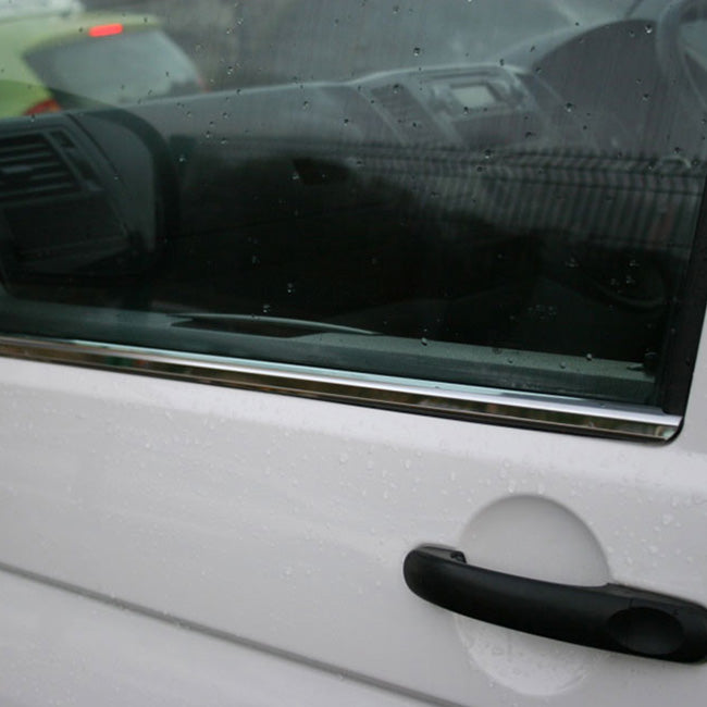 Window Sill Trims For VW T5 Transporter Stainless Steel