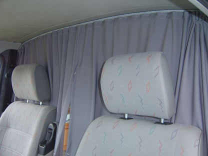VW T6, T6.1 Transporter Cab Divider Curtain Kit Interior Styling