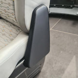 VW T6 Twin Seat Hinge Caps – Matte Black Interior Styling