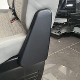 VW T6 Twin Seat Hinge Caps – Matte Black Interior Styling