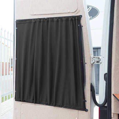 MAN TGE / New Crafter Premium 2 x Side Window, 1 x Barndoor Curtain Campervan Conversion Blackout Van-X