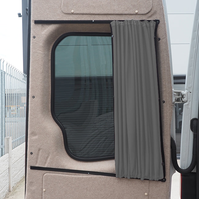MAN TGE / New Crafter Premium 2 x Side Window, 1 x Barndoor Curtain Campervan Conversion Blackout Van-X