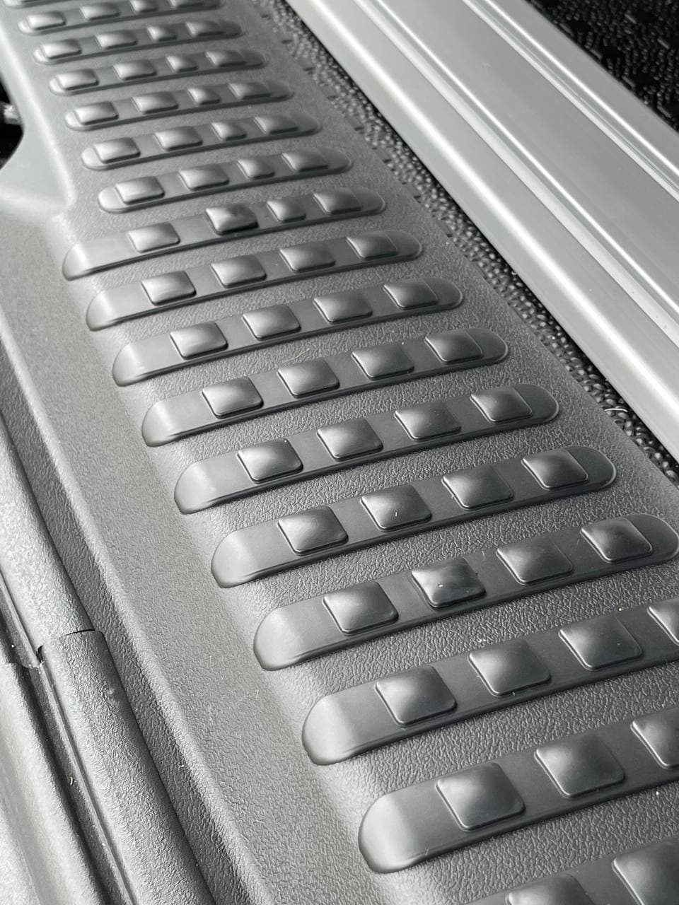 VW T5, T5.1 V3 Tailgate Rear Threshold Cover Campervan Conversion Parts Including Screws and Caps