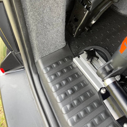 Parti di conversione del camper della copertura della soglia posteriore Barndoor VW T6.1 V3, comprese viti e cappucci