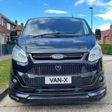 Voor Ford Transit Custom Honeycomb Front Grille – Gloss Black Upgrade voor MK1 (2012-2018)