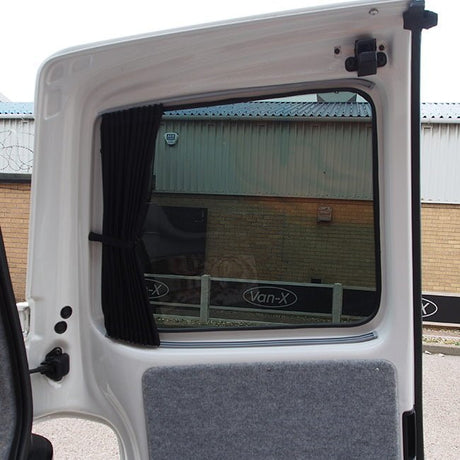 For Renault Trafic Premium 1 x Barndoor Window Curtains Van-X