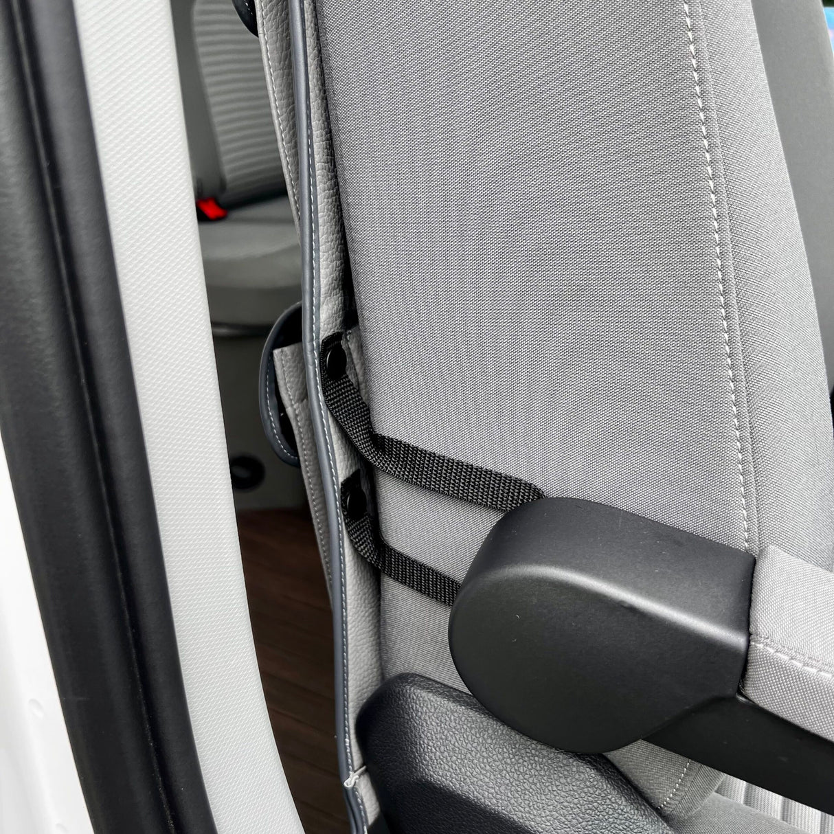For VW California Ocean, Coast, Beach Campervan Single/Captains Seat Leatherette Back Seat Organiser