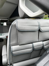 For VW California Ocean, Coast, Beach Campervan Single/Captains Seat Leatherette Back Seat Organiser