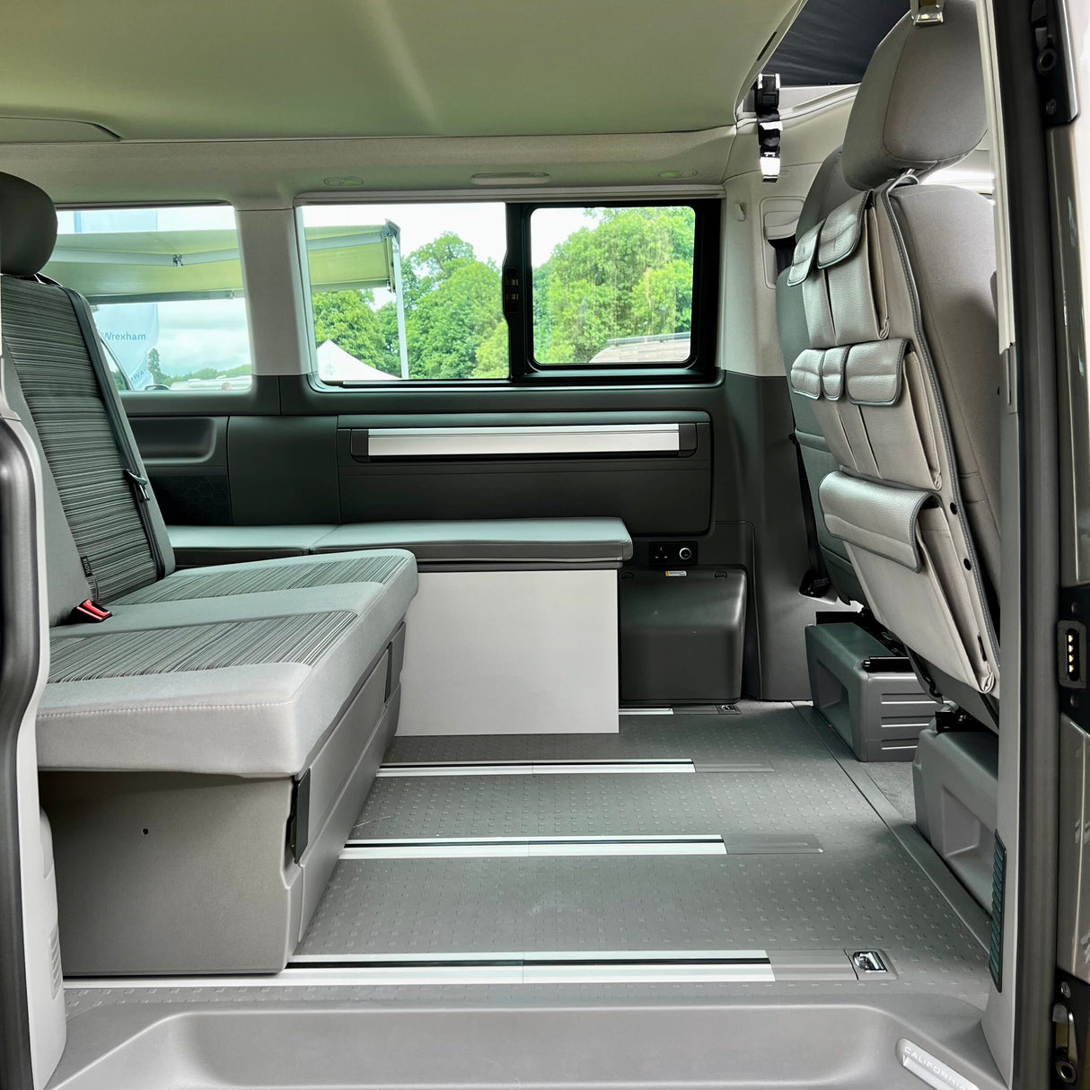 For VW California Ocean, Coast, Beach Campervan Single/Captains Seat Leatherette Back Seat Organiser