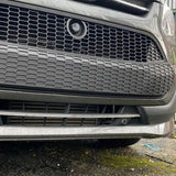 For Ford Transit Custom Front Grille Honeycomb Modified 2012 - 2018 MK1 Matte Black Painted and Ready to Fit