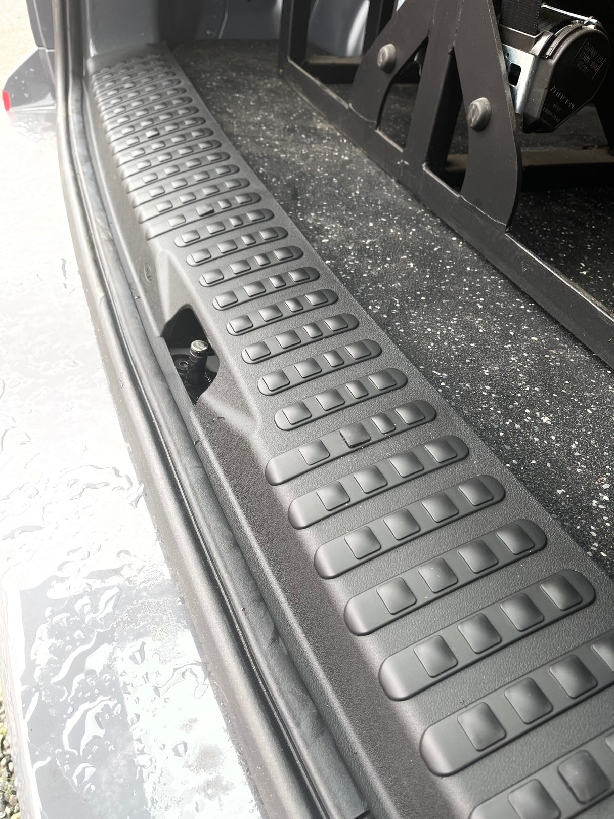 VW T6 V3 Tailgate Rear Threshold Cover Campervan Conversion Parts Including Screws and Caps