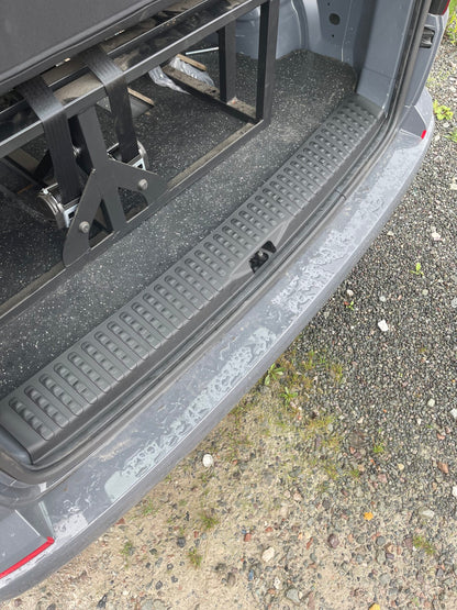 VW T5, T5.1 V3 Tailgate Rear Threshold Cover Campervan Conversion Parts Including Screws and Caps