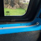 VW Caddy Premium 2 x Side Sliding Door Window Curtains Van-X