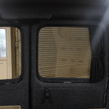 VW Caddy Premium 1 x Barndoor Window Curtains Van-X