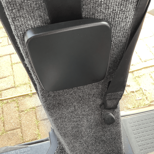 VW T4 Seat Belt Cover (Black)