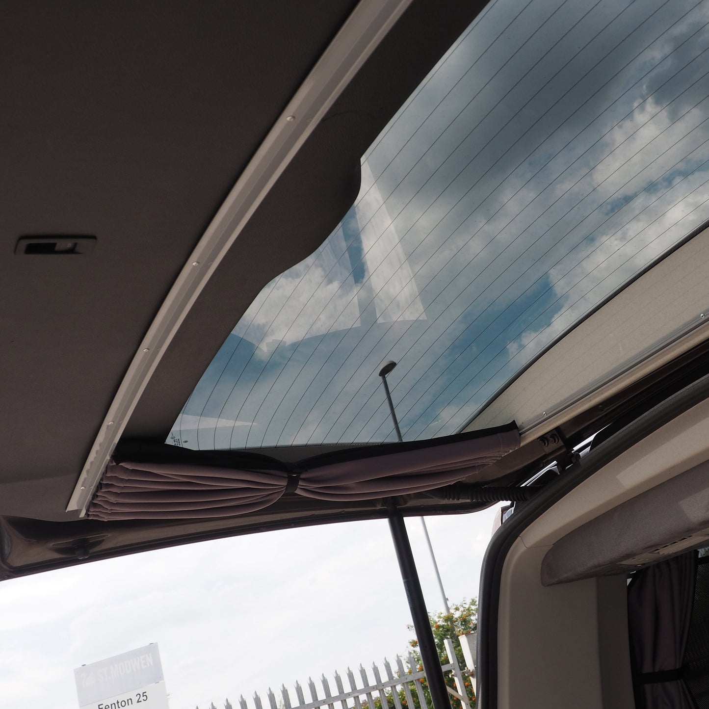 Ford Transit Custom Premium 1 x Tailgate Window Curtains Van-X