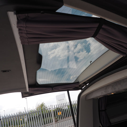 For Opel New Vivaro Premium 1 x Tailgate Window Curtain Van-X