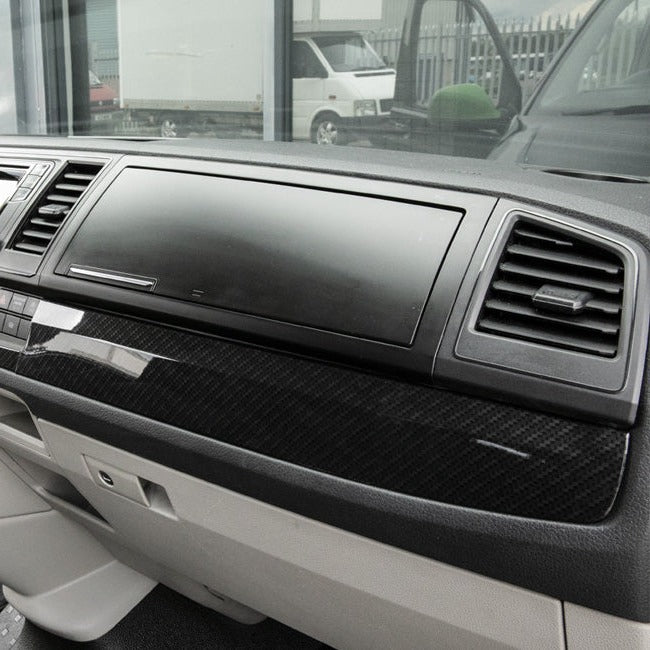 VW Transporter T6 Full Comfort Dash Style Carbon Effect Trims